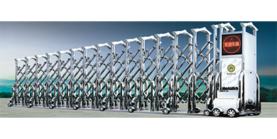 不銹鋼電動伸縮門2